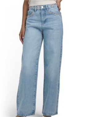 BLANK NYC embellished jeans